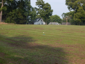 Morris Hills High School Core Aeration - Lincoln Landscaping of Franklin Lakes