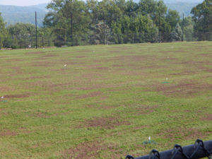 Morris Hills High School Core Aeration - Lincoln Landscaping of Franklin Lakes