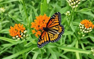 Asclepias tuberosa is one of the best nectar plants for a wide variety of pollinators.